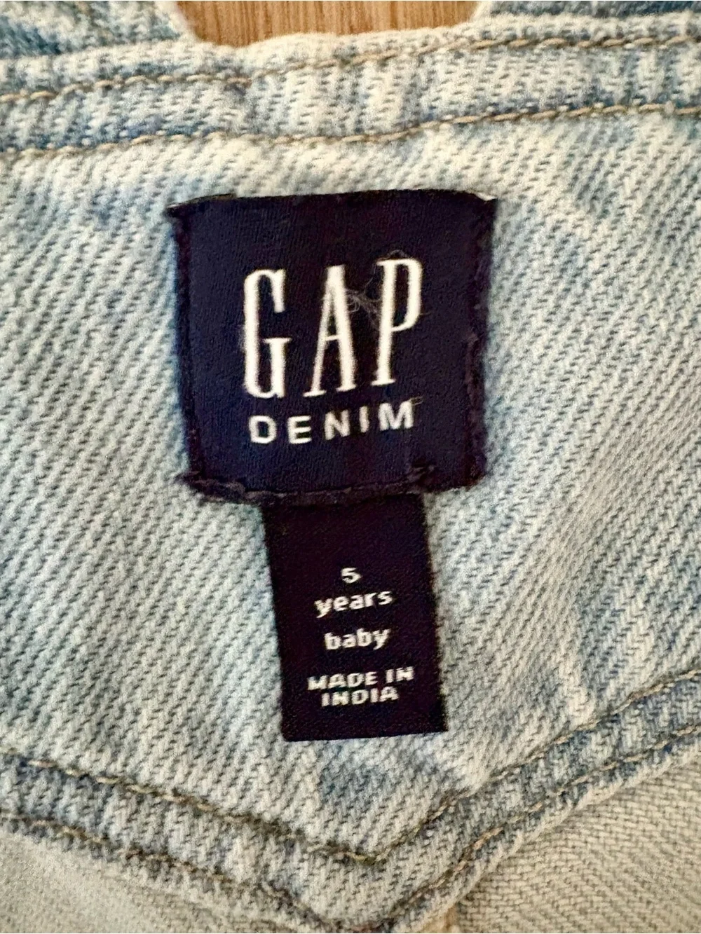 Gap Toddler Denim Flutter Shortalls